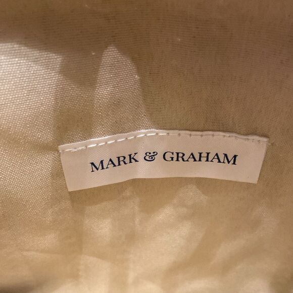 Mark and Graham Fringed Straw Clutch - Picture 5 of 7